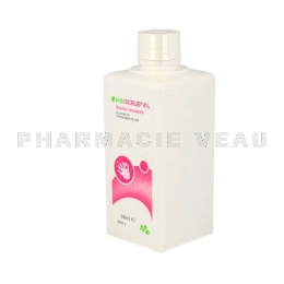 HIBISCRUB 4% Solution moussante 500 ml