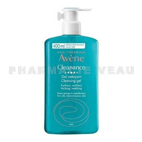 AVENE CLEANANCE Gel Nettoyant Purifiant (400ml)