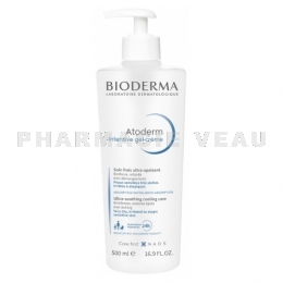 BIODERMA Atoderm Intensive Gel-Crème Ultra-Apaisant - 500ml