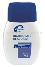 Bicarbonate de Sodium Flacon Poudreur 75 grammes