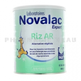 NOVALAC Expert RIZ AR 0-36 mois 800 grammes