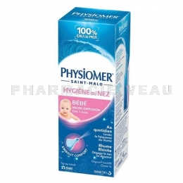 PHYSIOMER Spray Nasal Bébé Micro-diffusion 115 ml