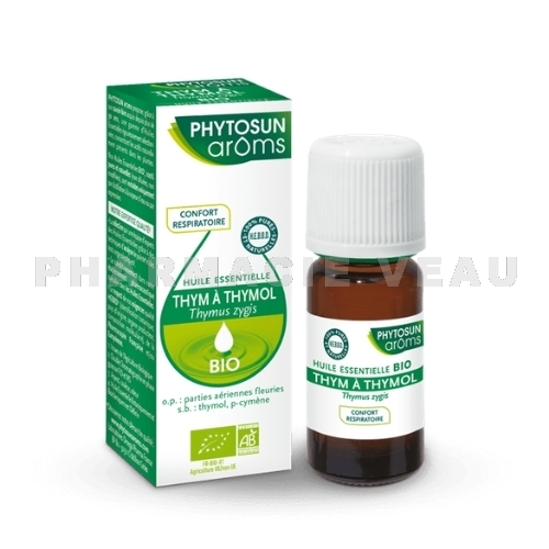 Thym à Thymol Huile Essentielle BIO (10ml) Phytosun Aroms