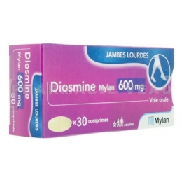 DIOSMINE 600 mg Mylan boîte de 30 comprimés