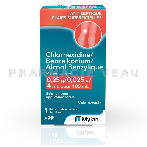 Biseptine Spray Antiseptique 50 ml MYLAN