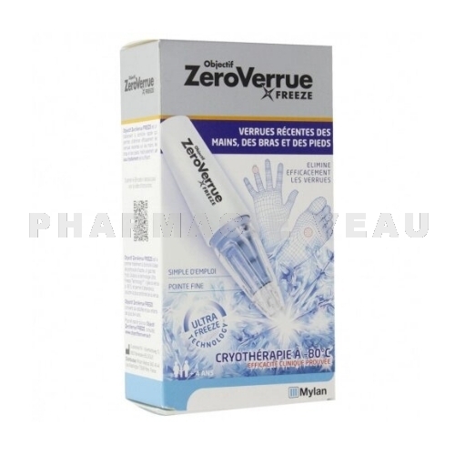 Objectif ZéroVerrue Freeze Stylo traitement des verrues ...