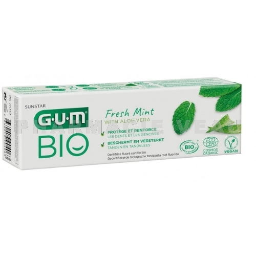 GUM Dentifrice Fresh Mint Bio (75 ml)