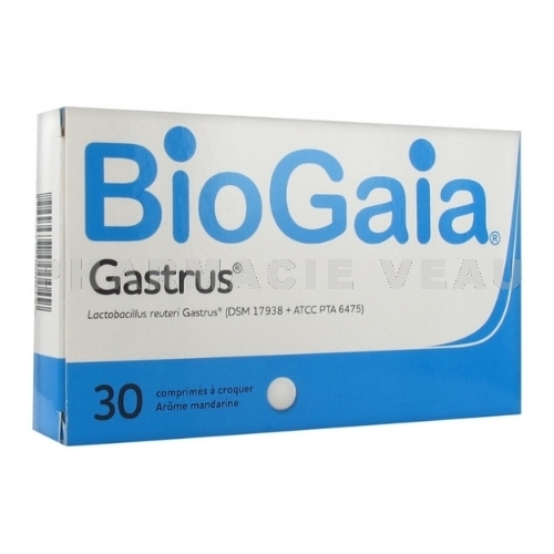 BioGaia Gastrus (30 comprimés)
