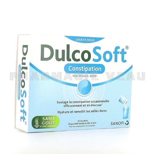DULCOSOFT Macrogol 4000 Laxatif Doux (10 sachets)