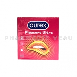 DUREX Pleasure Ultra 2 préservatifs