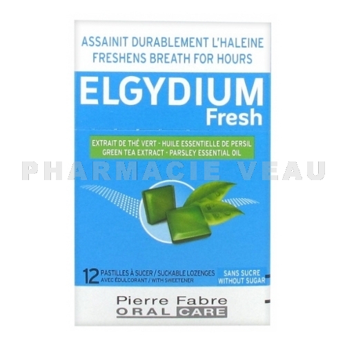 ELGYDIUM Fresh Pastilles à sucer (x12)