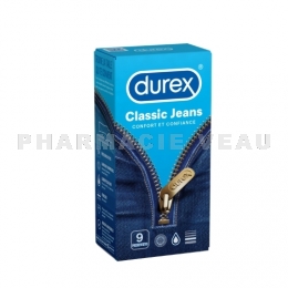 Durex Classics Jeans 9 préservatifs