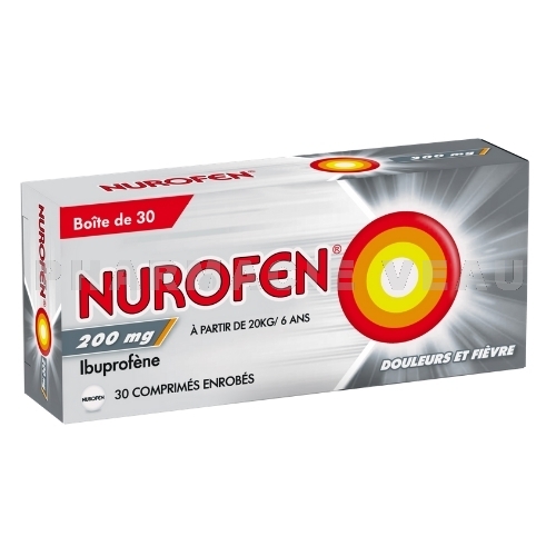 NUROFEN - Ibuprofène 200mg - 30comprimés