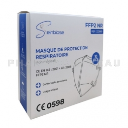 Masques FFP2 adulte norme EN149 Usage Unique boite de 10