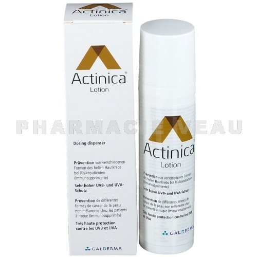 ACTINICA Lotion Protection Solaire Peaux très sensibles 50+ (80ml)