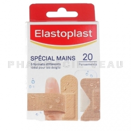 Elastoplast Aqua Protect Spécial mains 20 pansements