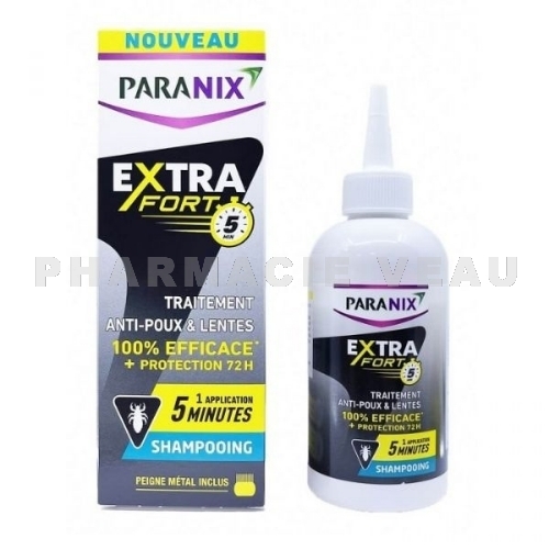 Paranix Extra Fort Shampooing anti-poux & lentes
