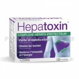 Hepatoxin Complexe hépato-protecteur 60 comprimés