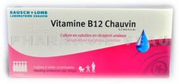 VITAMINE B12 Chauvin boite de 10 unidoses