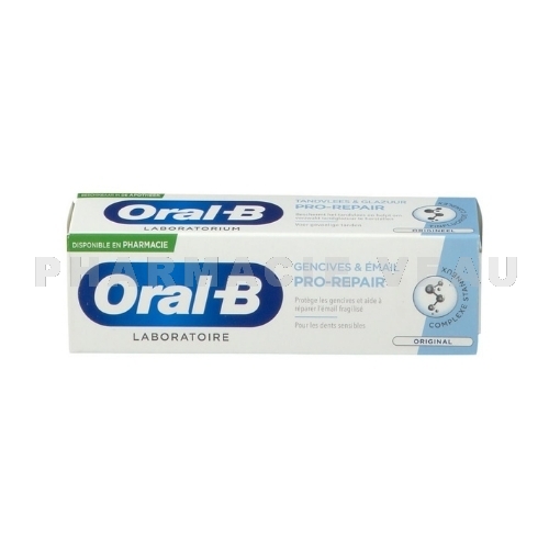ORAL B Dentifrice Gencives et Émail Pro-Repair Original 75 ml