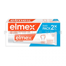 ELMEX Dentifrice Anti Caries lot de 2 Tubes de 75 ml