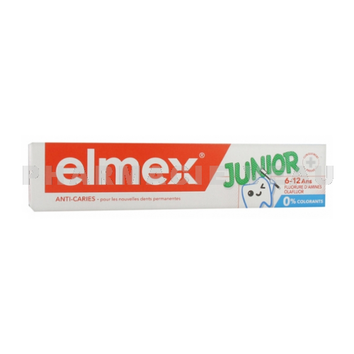 ELMEX JUNIOR Dentifrice tube de 75 ml