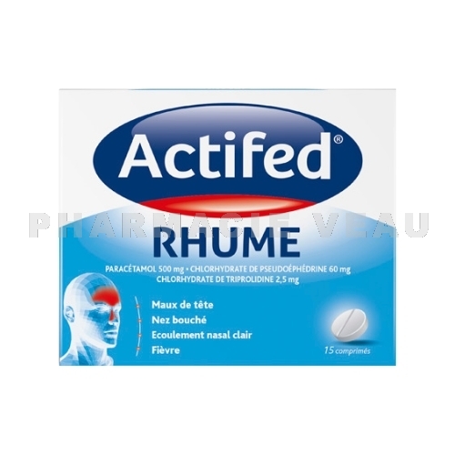 ACTIFED Rhume 15 comprimés