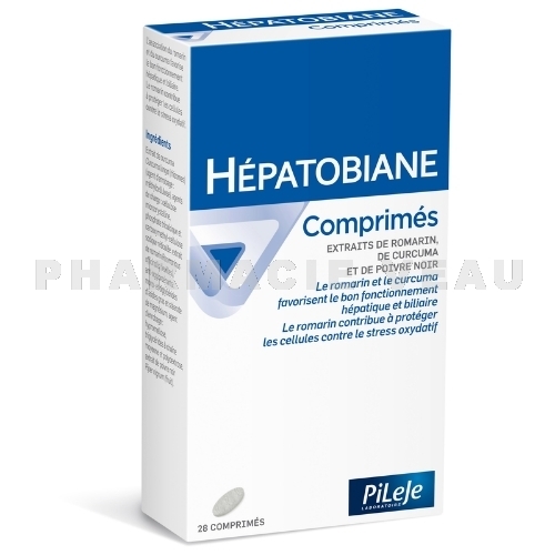 Hepatobiane 28 Comprimés Pileje 