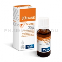 D3 Biane Gouttes Vitamine D 20 ml Pileje