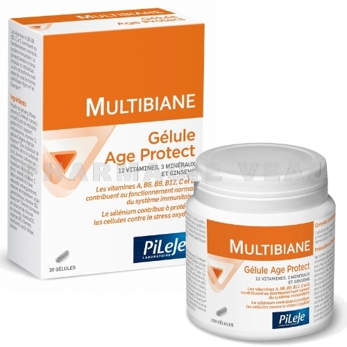 MULTIBIANE Age Protect 120 gélules - Pileje