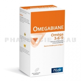 OMEGABIANE Oméga 3-6-9 100 capsules Pileje