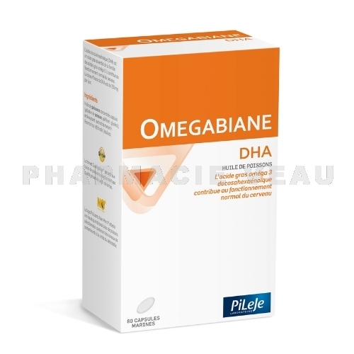 OMEGABIANE DHA 80 capsules Pileje