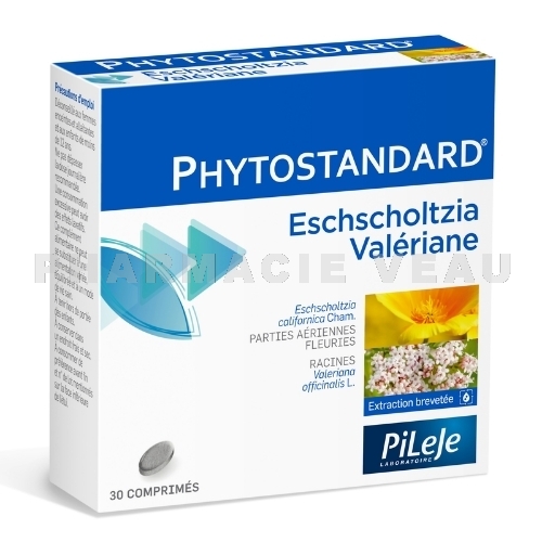 PHYTOSTANDARD Eschscholtzia & Valériane 30 comprimés Pileje