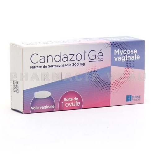 Candazol Gé mycose vaginale 300 mg 1 ovule