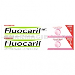 FLUOCARIL Bi-fluoré 145 mg Dentifrice dents sensibles LOT de tubes 75 ml
