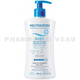 NEUTRADERM Baby Gel nettoyant douceur 3-en-1 400 ml