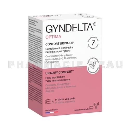 Gyndelta Optima Confort Urinaire 14 sticks