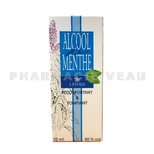 L'Étoile Alcool de Menthe 50 ml Stress et anxiété - Pharmacie Veau