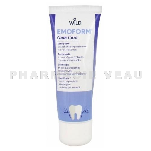 Wild Emoform Gum Care Dentifrice 75 ml