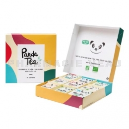 Panda Tea Coffret 9 Thés & Infusions Bio 45 sachets