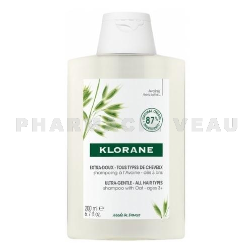 KLORANE LAIT AVOINE Shampooing Extra-doux (200 ml)