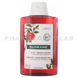 KLORANE GRENADE Shampooing Cheveux Colorés 200 ml