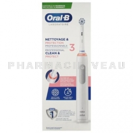 ORAL-B Brosse à Dents Electrique Nettoyage et Protection Professionnels 3