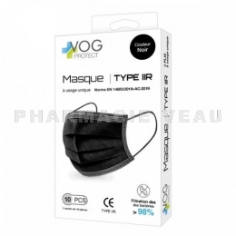 VOG Protect Masques Chirurgicaux Type IIR x10