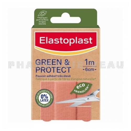 ELASTOPLAST - Green & Protect Pansements à Découper 1m