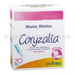 CORYZALIA Rhume Rhinite 20 unidoses