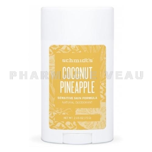 Schmidt's Déodorant Stick Coconut Pineapple 75 g