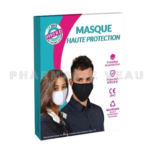 Masque Haute Protection FFP2 RD Certifié CE2845 - Covid 19