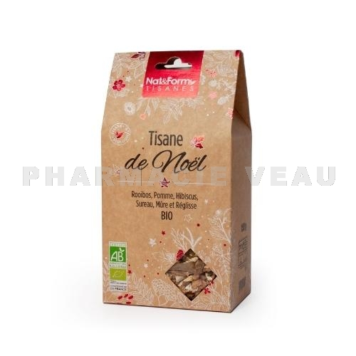 Nat & Form Tisane Fruitée de Noël Bio 150 g