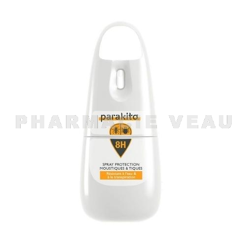 Parakito Spray Protection Moustiques & Tiques Résistant à l'Eau 75 ml